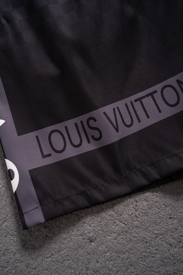 ブランドハーフパンツ角部分ディテール